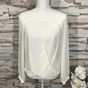 Cotton Express Top Blouse Sz L (H06)